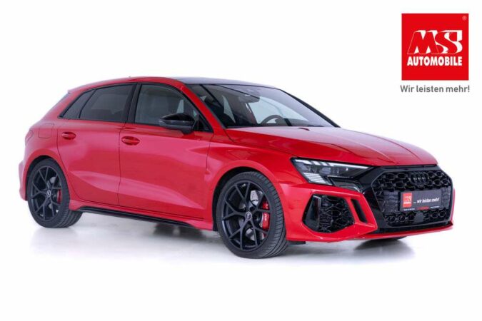 Audi RS3 *Tangorot*RS AGA*B&O*SKY* bei MS Automobile GmbH & CO KG in 6426 – Roppen