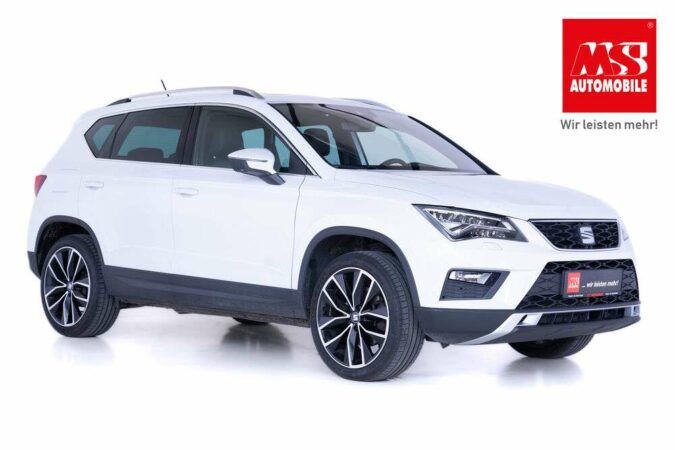 SEAT Ateca Xcellence 4Drive ACC/SPUR/Pano/Sound/AHK bei MS Automobile GmbH & CO KG in 6426 – Roppen